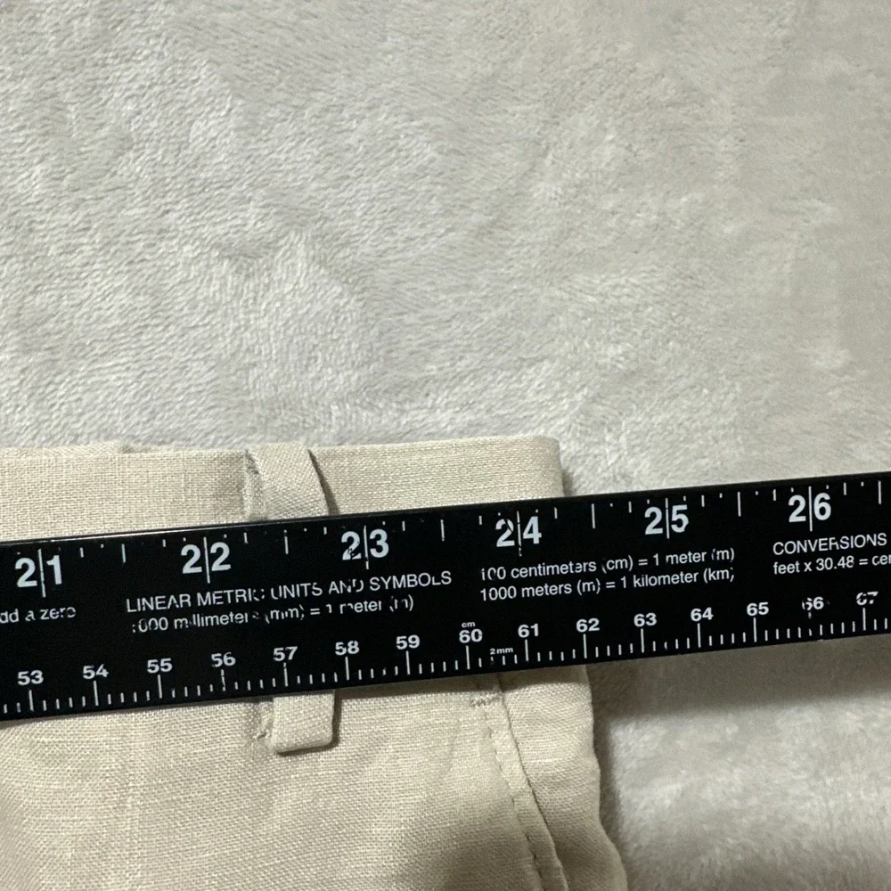 Lauren Ralph Lauren Navy Blue Label 100% Linen Men's Pants Size 50R